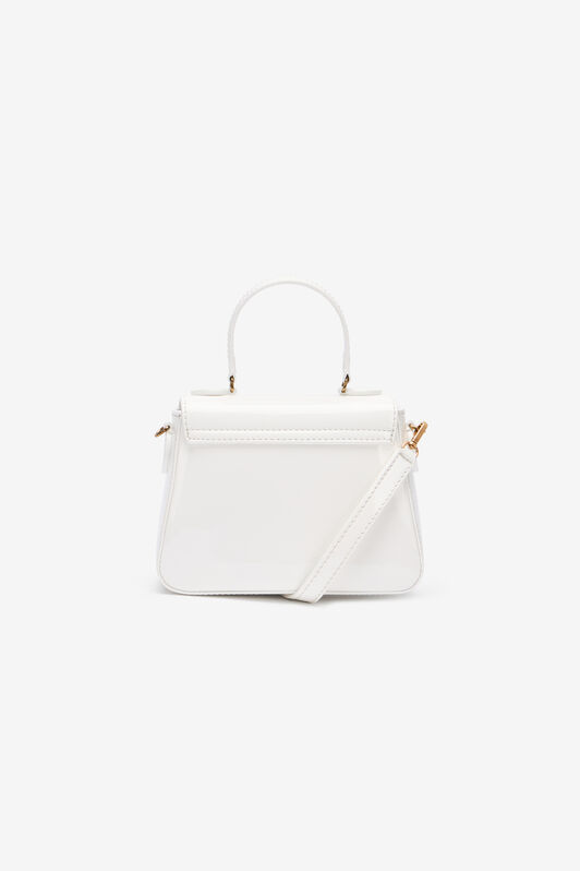 JU Mini Bag With Mirror Snake Monogram WHITE UJB00B-ABJ04