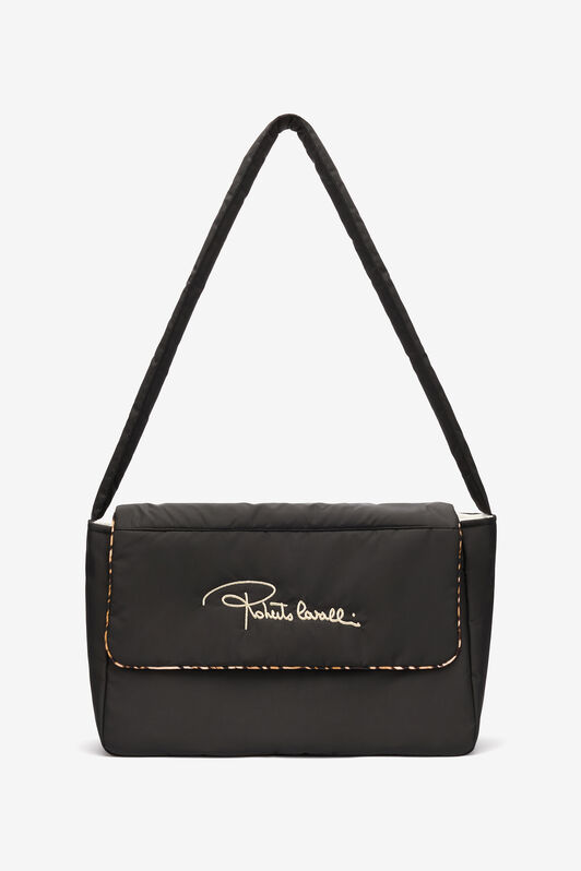 JU Sac À Langer Avec Logo Brodé BLACK UJB002-SB002