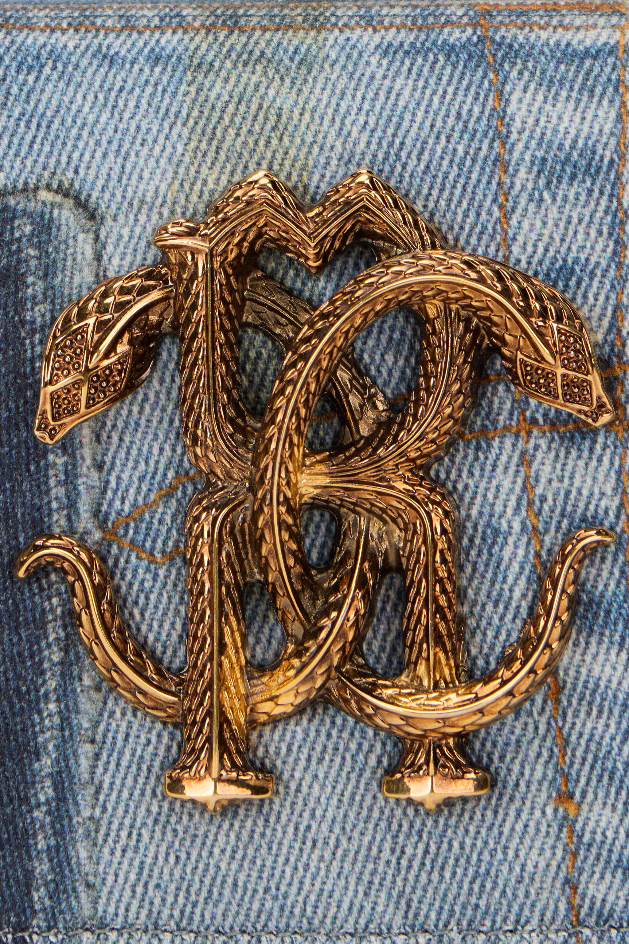 RC Sac porté épaule en patchwork de denim JEANS SKB112-DLL01