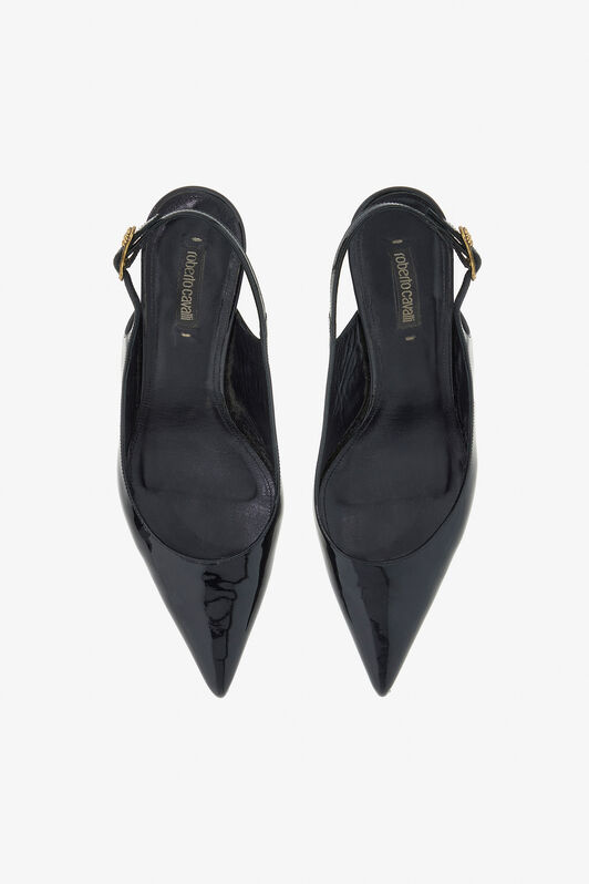 RC Décolleté Slingback in Pelle Nero TKS043-PZV00