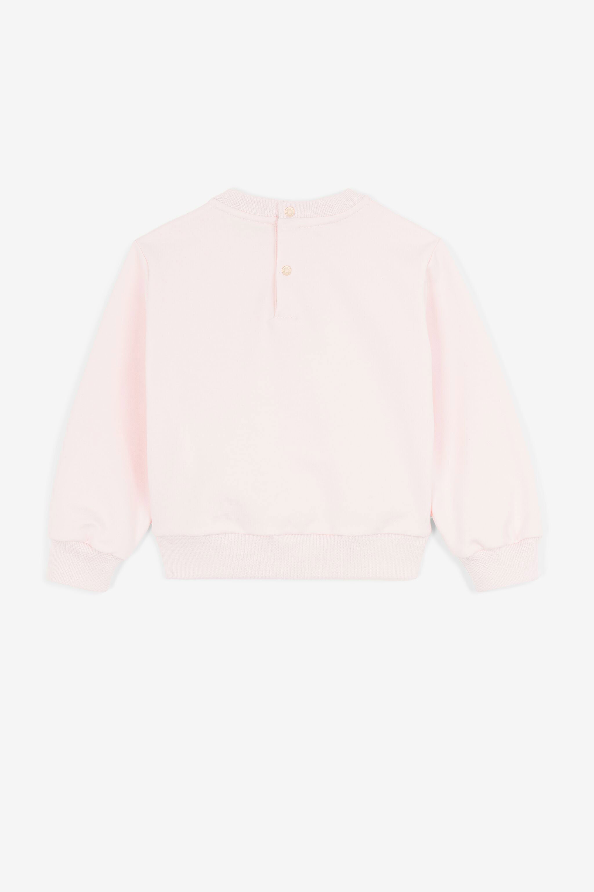 JU Sudadera con cangrejo estampado Rosa QJT940-CF050