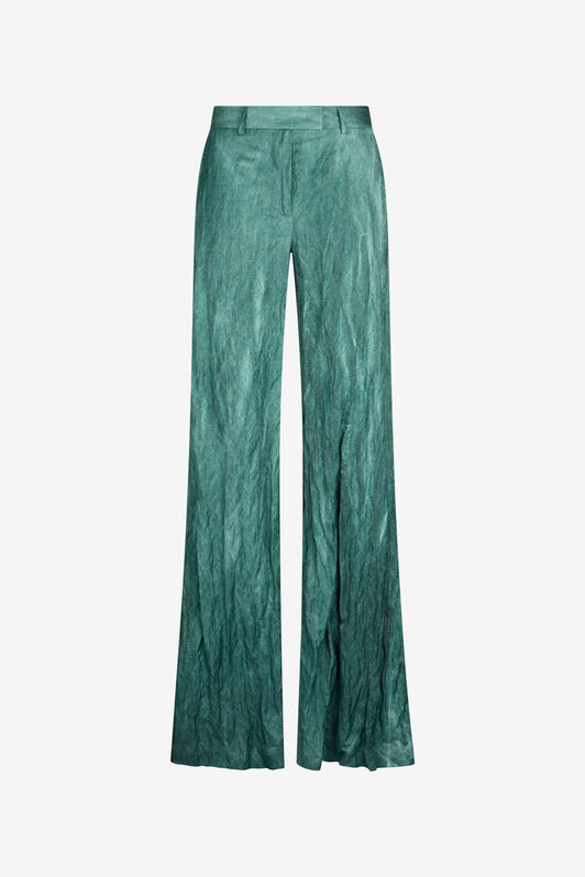 RC Pantalon Texture Froissée Bleu UWT201-RZ009