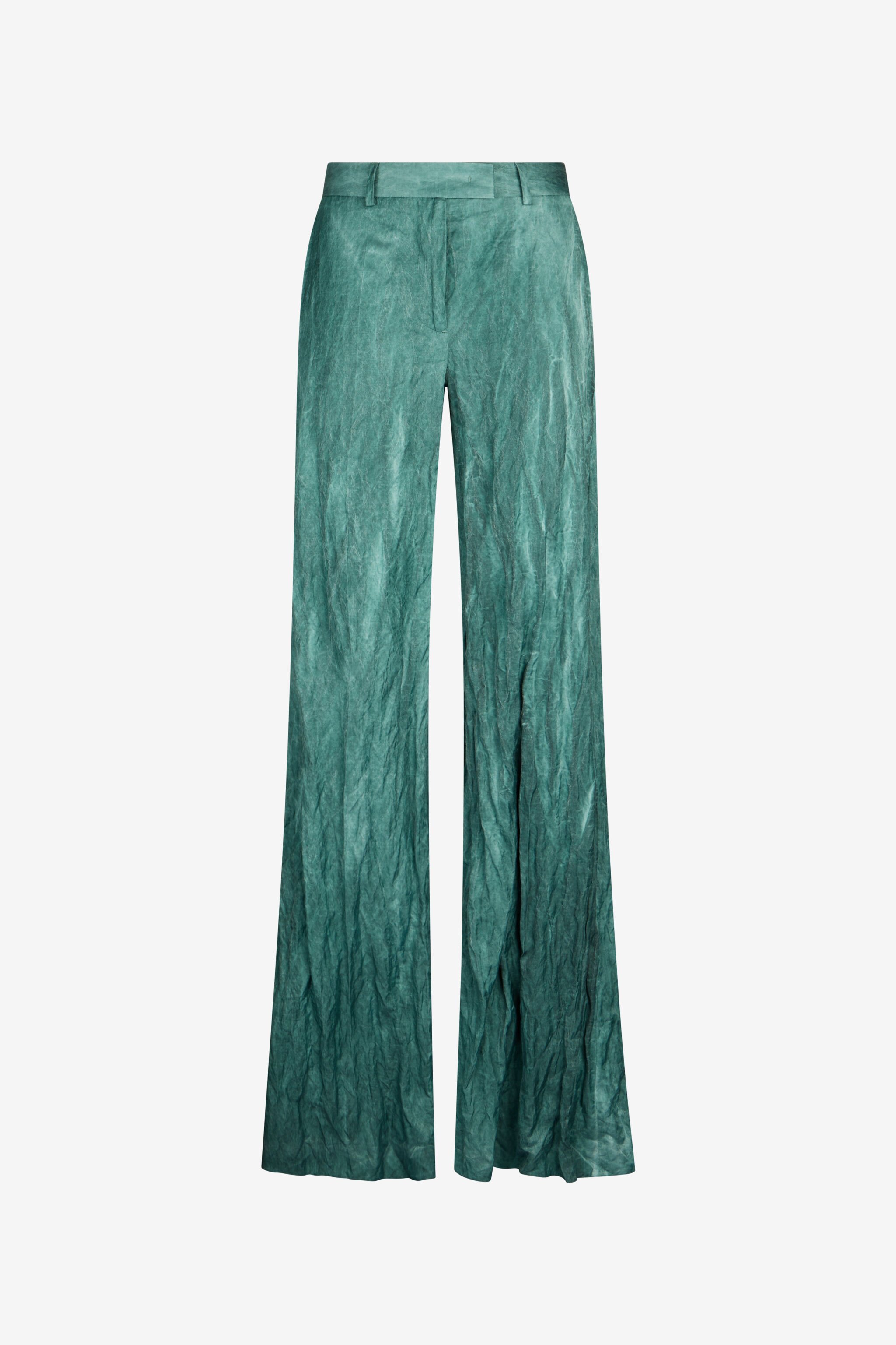 RC Pantalon Texture Froissée Bleu UWT201-RZ009