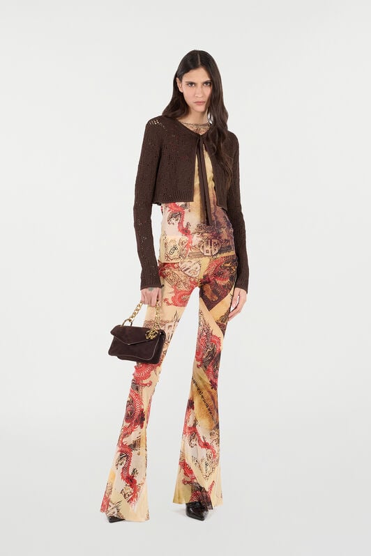 RC Pants with Oriental Print RC Pants with Oriental Print NATURALE/ROSSO VQT21A-TLQ00