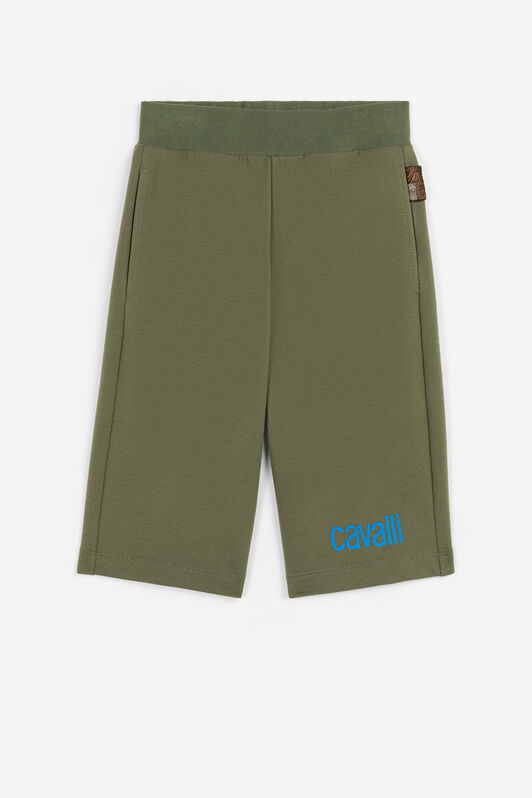 JU Shorts mit Logoprint JU Shorts mit Logoprint Dunkelgrün QJT231-CF050