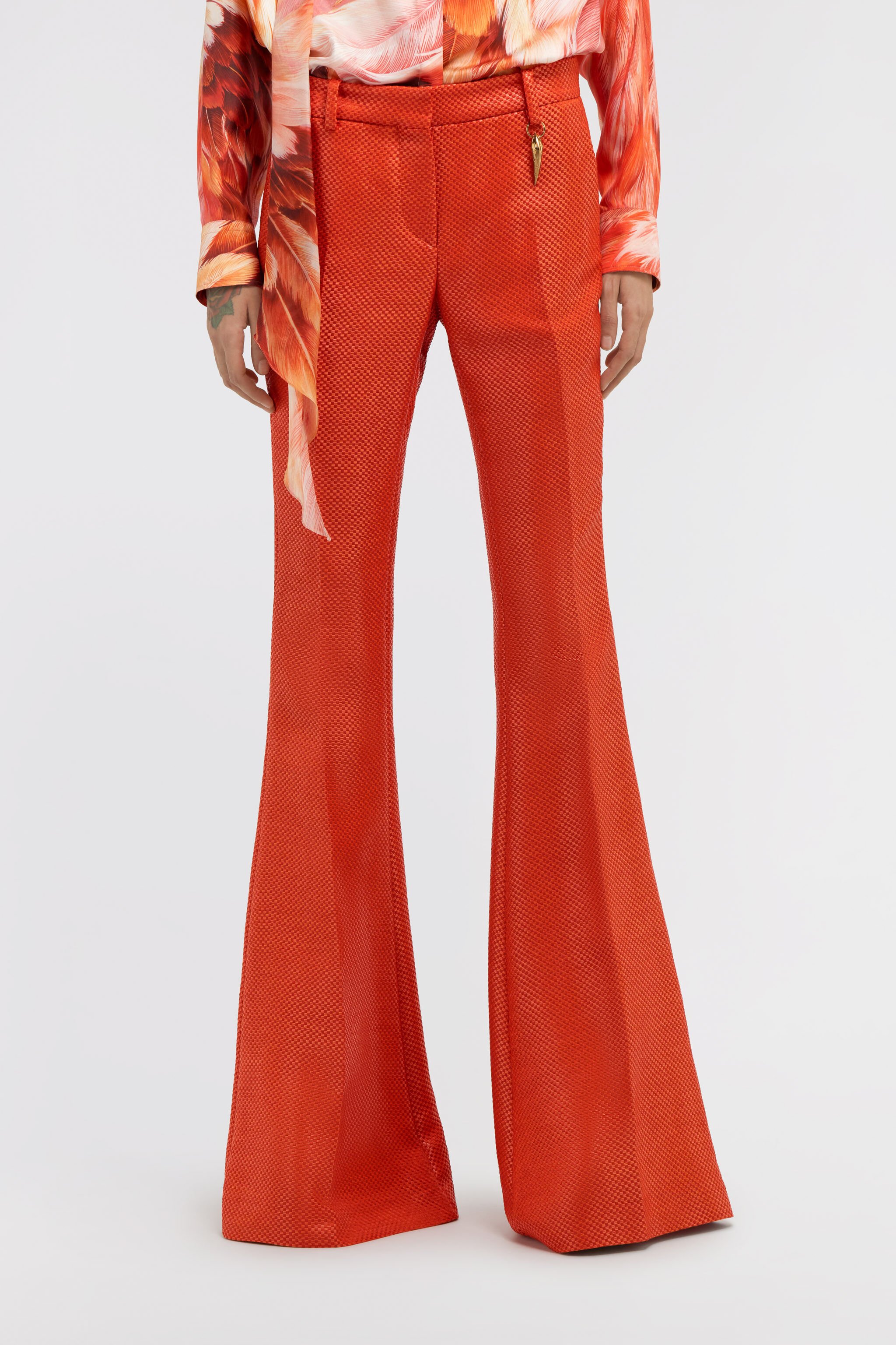 RC Flared trousers Red SWT201-FT038