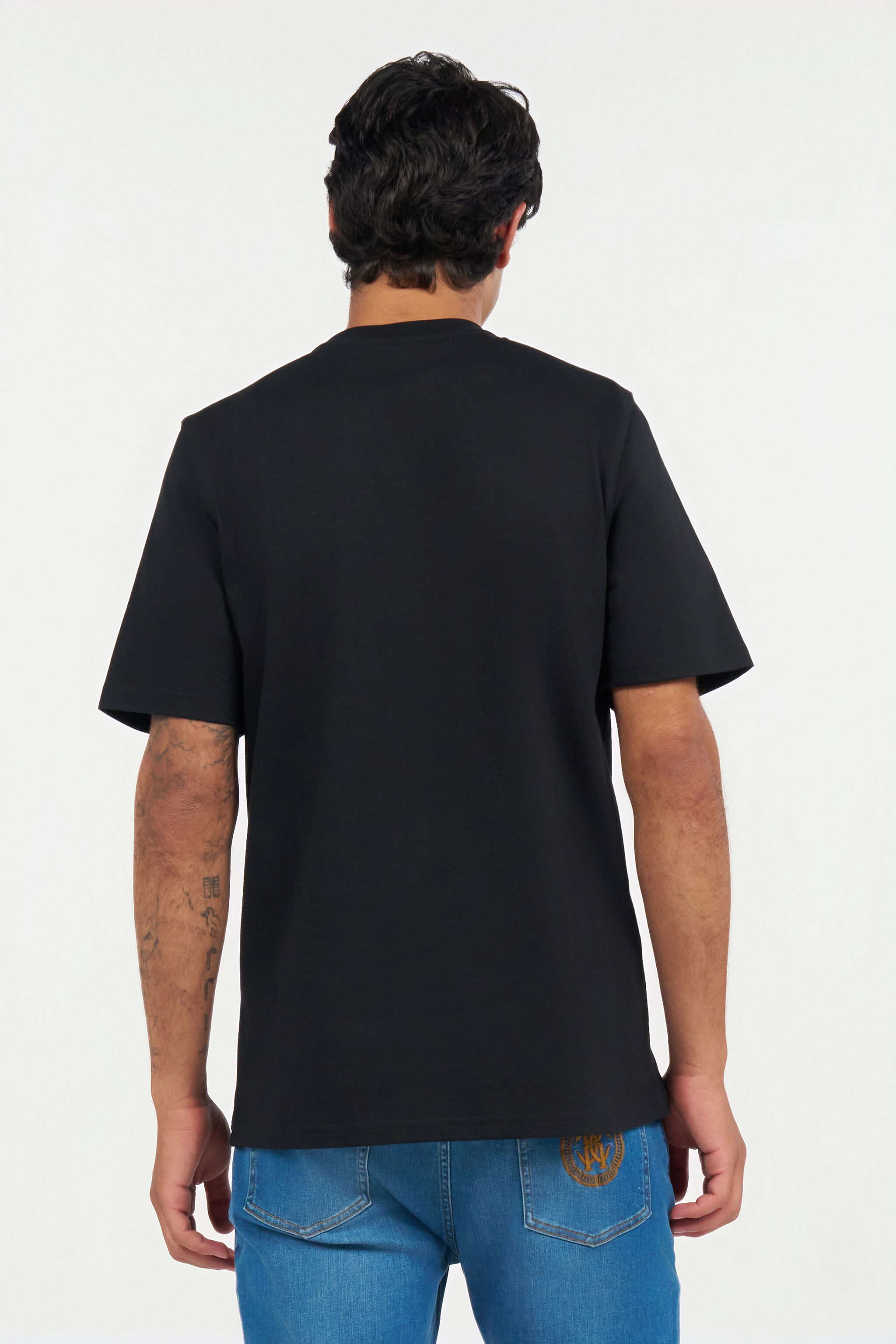 RC Ray Of Gold Print Pure Cotton T-shirt ROSA TRT61A-JD060