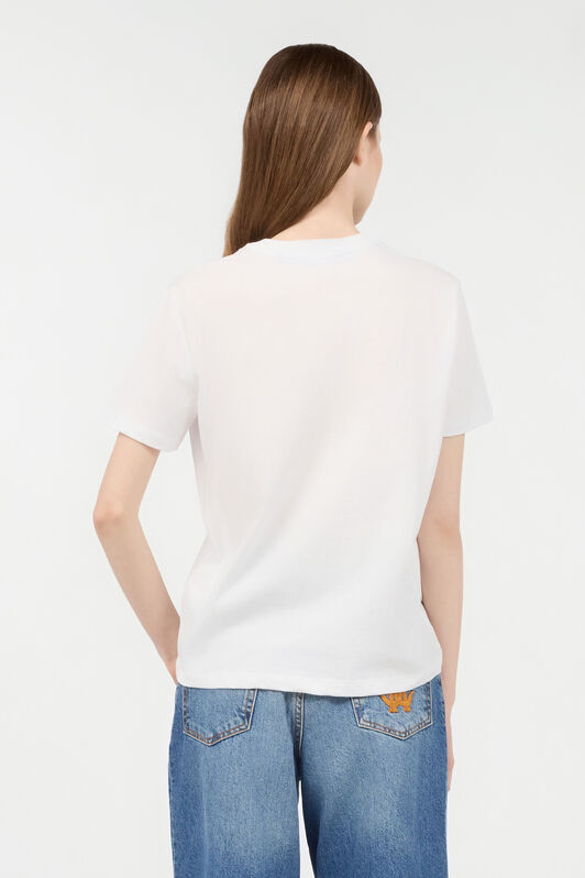 JC T-Shirt With JC Monogram JC T-Shirt With JC Monogram WHITE UFT131-UF185