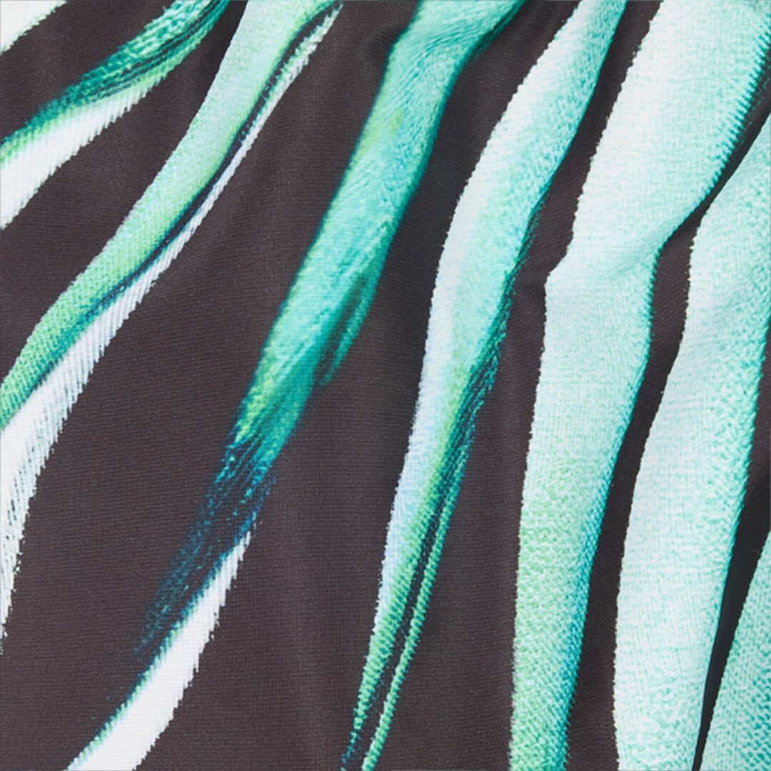 RC Ray Of Gold Print Nylon Sea Shorts Light blue TRT00A-5RM78