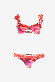 ${brand} Garden Rose and Cheetah Skin Bikini ${colorDescription} ${masterID}