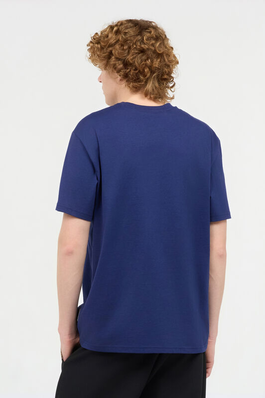 JC Camiseta Con Corazón Y Serpiente Azul oscuro UFT044-UF064