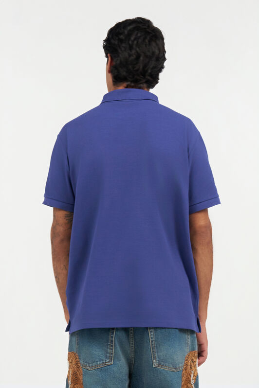 RC Blue Polo with Monogram RC RC Blue Polo with Monogram RC Navy QOT65A-KB001