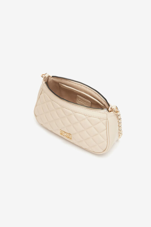 CL Schultertasche Mit Steppnähten Cavalli Class Elfenbein SXB01I-AB076