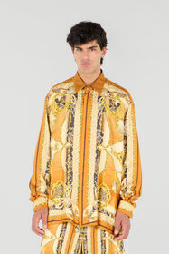 RC Man Silk Shirt Orange UMT723-4QP14