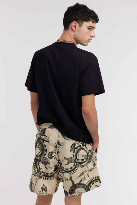 RC Lemon and Snake print t-shirt Black SRT61F-JD060