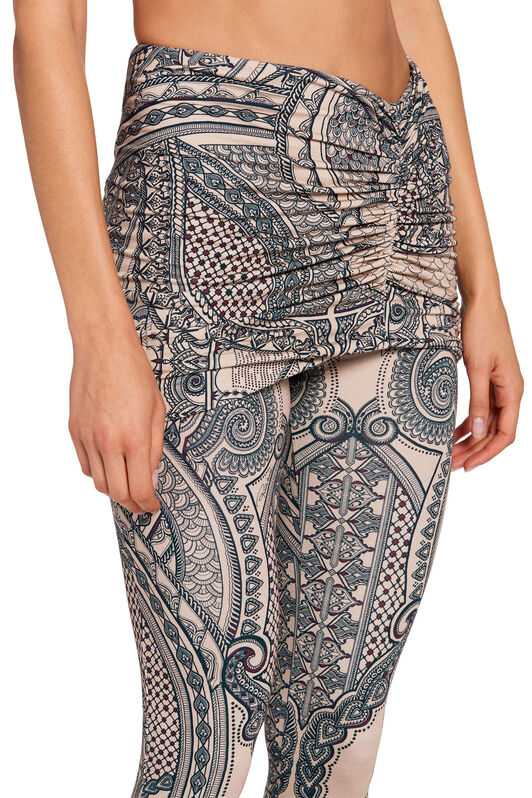 RC Legging à imprimé Henna INDIGO/NUDE JQT205-8FS08