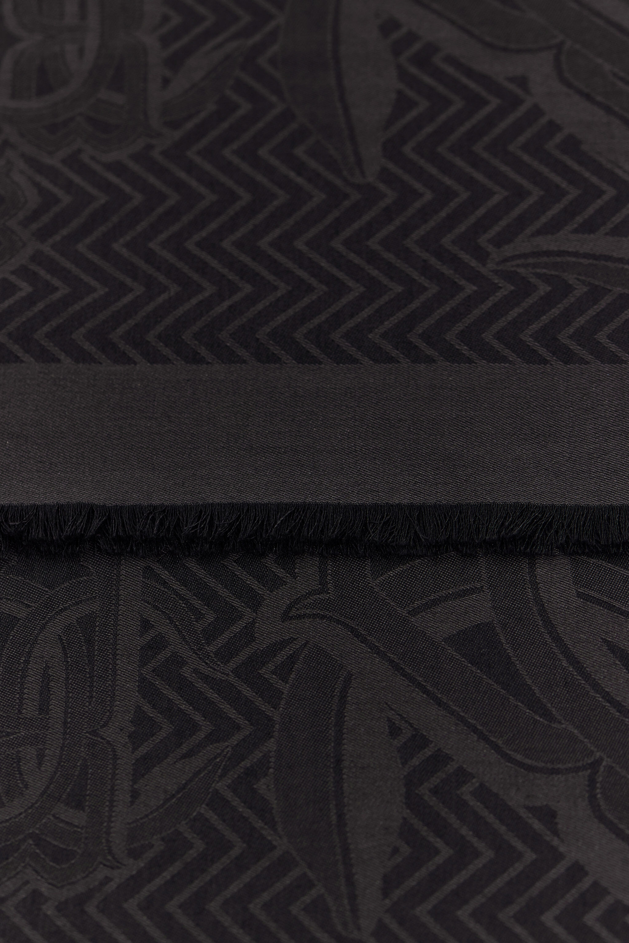 RC Chal jacquard con monograma Mirror Snake Negro TALR29-IR046