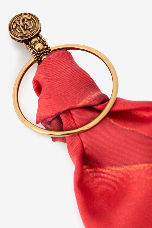 RC Bandana Print Ohrringe RC Bandana Print Ohrringe Rot TKG001-AM019