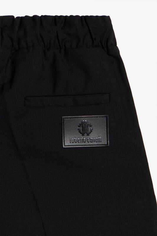 JU Schwarze Bermudashorts BLACK WJT21T-VI044