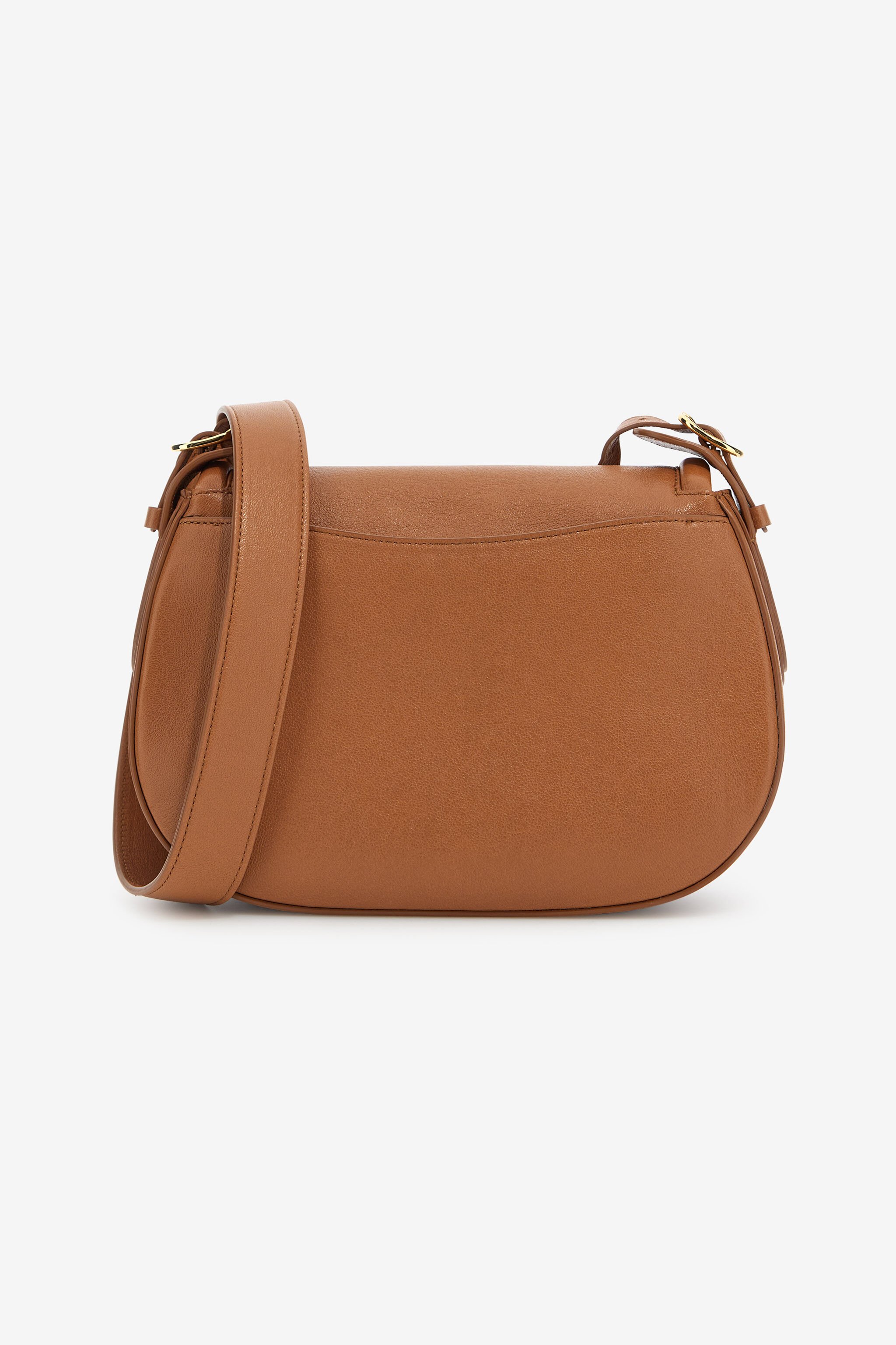 RC Small Fang Shoulder Bag Brown SKB011-PNI00