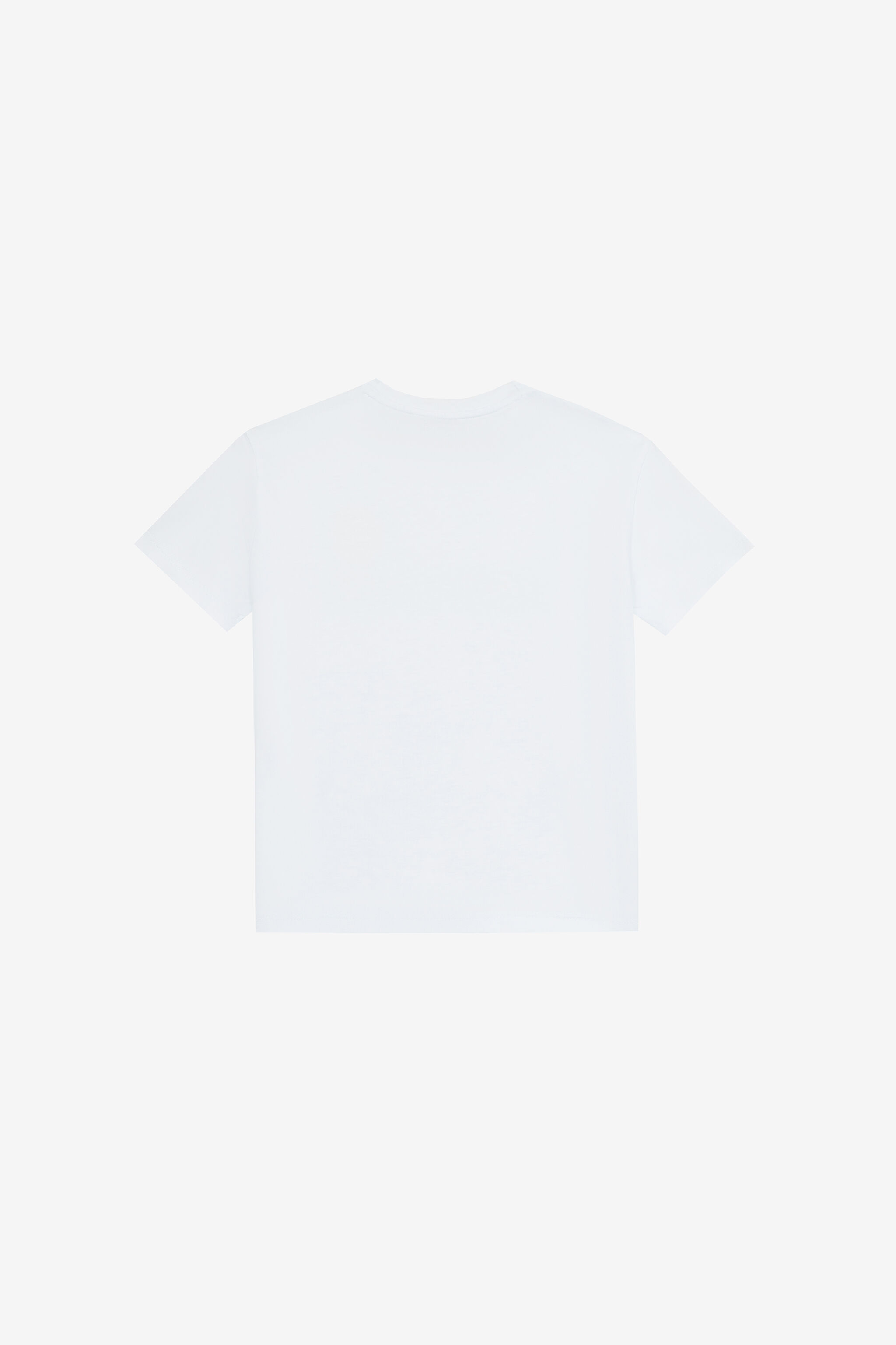 JU T-Shirt Con Lettering E Patch Bianco UJT60L-JD001