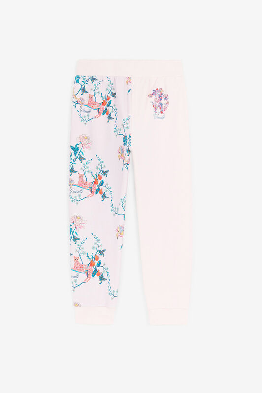 JU Floral-Print Cotton Sweatpants JU Floral-Print Cotton Sweatpants Pink RJT241-CF050