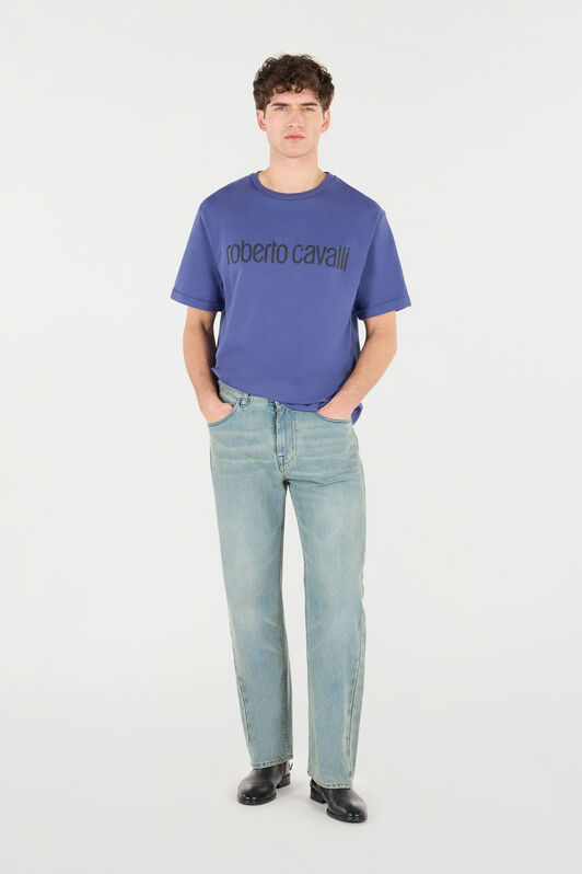 RC T-Shirt Mit Logo Im Used-Look Navy POT62A-JD060
