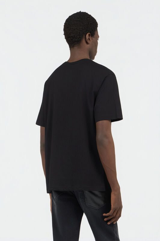 JC Black T-Shirt With Logo BLACK RRT934-RR196