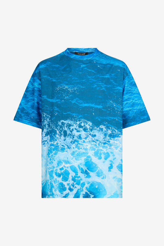 RC Man Cotton T-Shirt Blue UMT62A-7EN94