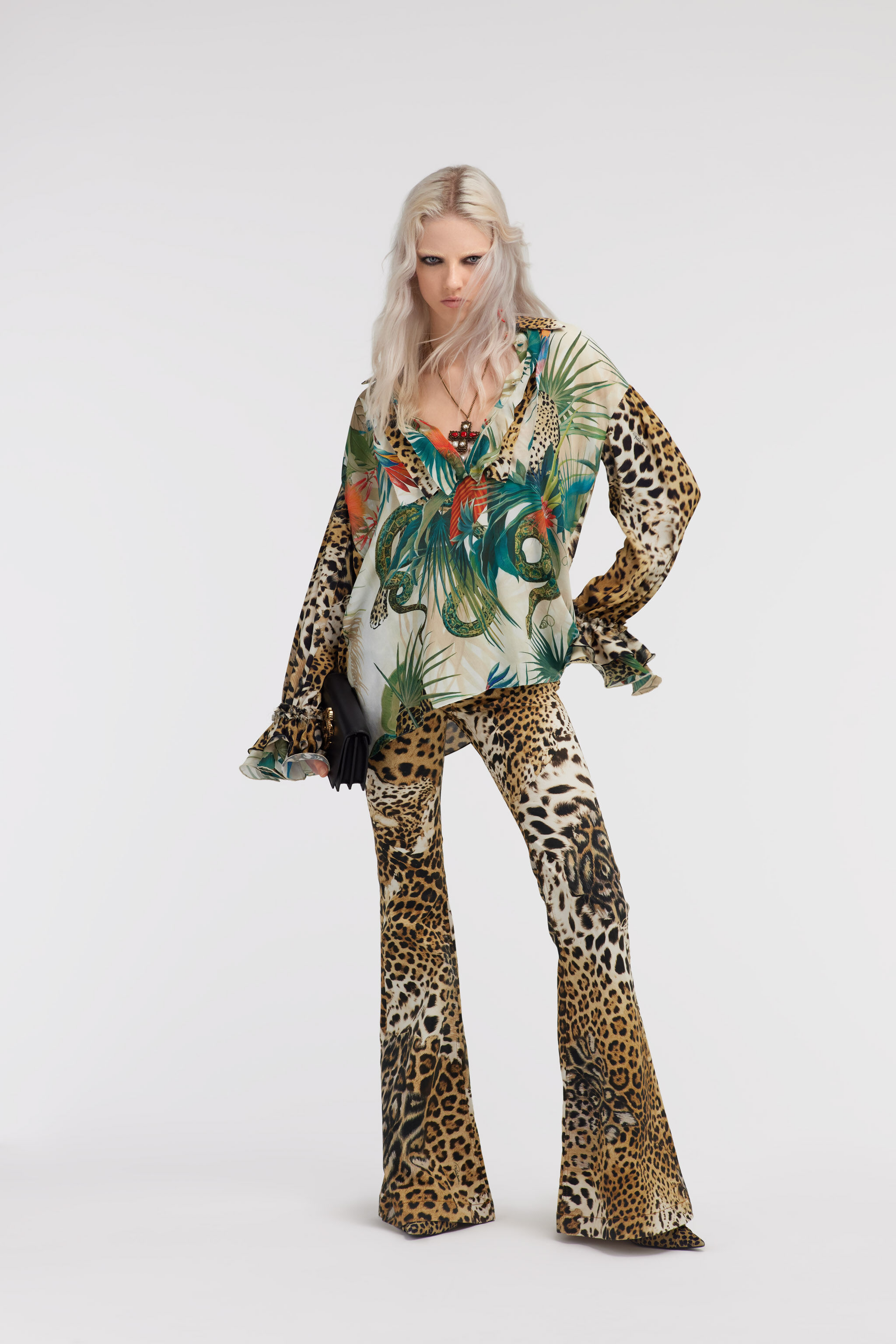 RC Jungle print shirt Green SKT700-7HI88