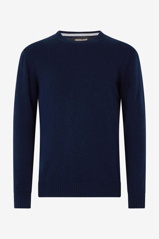 RC Pull Ras-Du-Cou En Laine BLUE POM60G-MQ001