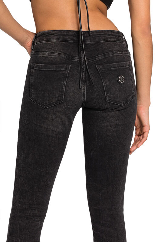 RC RC Monogram Skinny Jeans RC RC Monogram Skinny Jeans Black JSJ20S-DS015