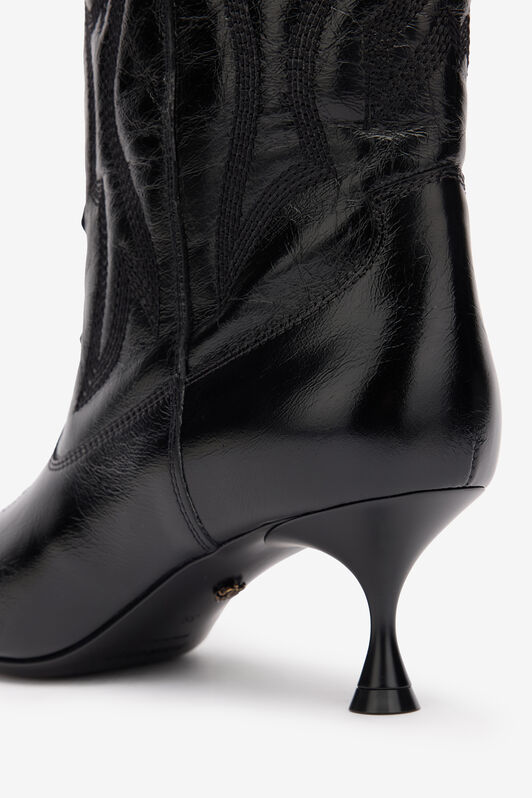RC Bottes À Motif Flammé Noir UKS025-PZC66