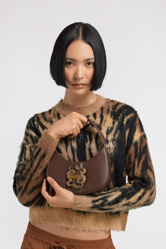 JC Just Cavalli Shoulder Bag JC Just Cavalli Shoulder Bag Brown TFB037-TF402