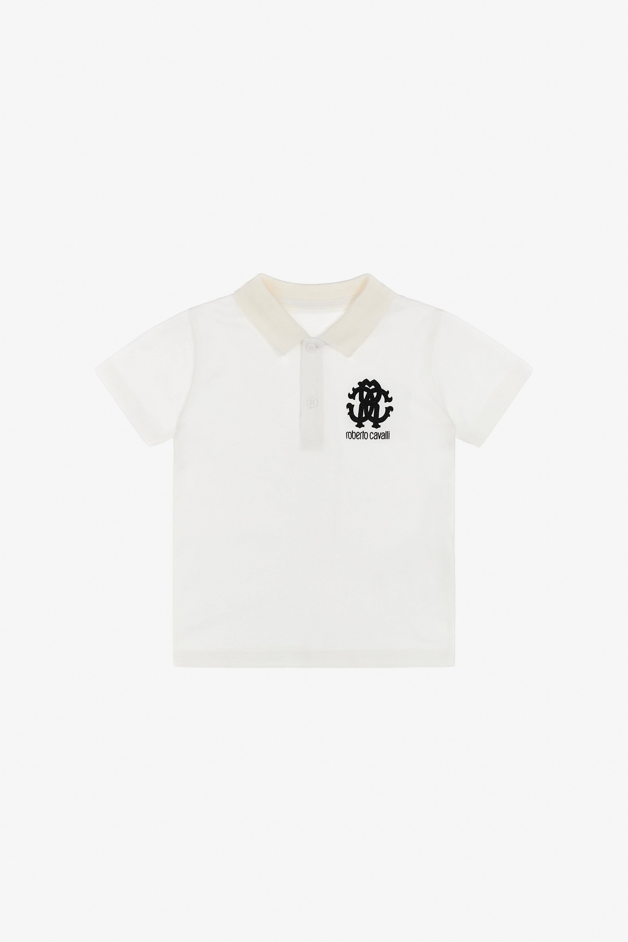 JU RC Logo Polo White SJT654-KB002