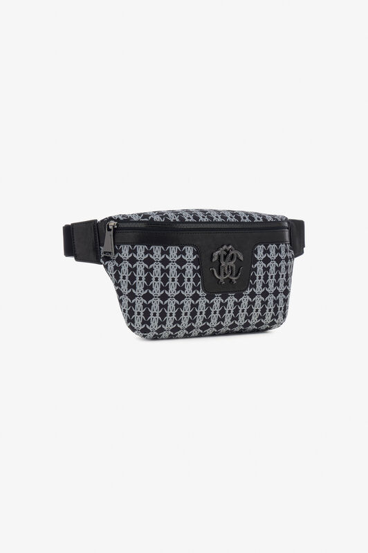 RC Fanny pack with Monogram Mirror Snake Black/Grey SRB003-FT169