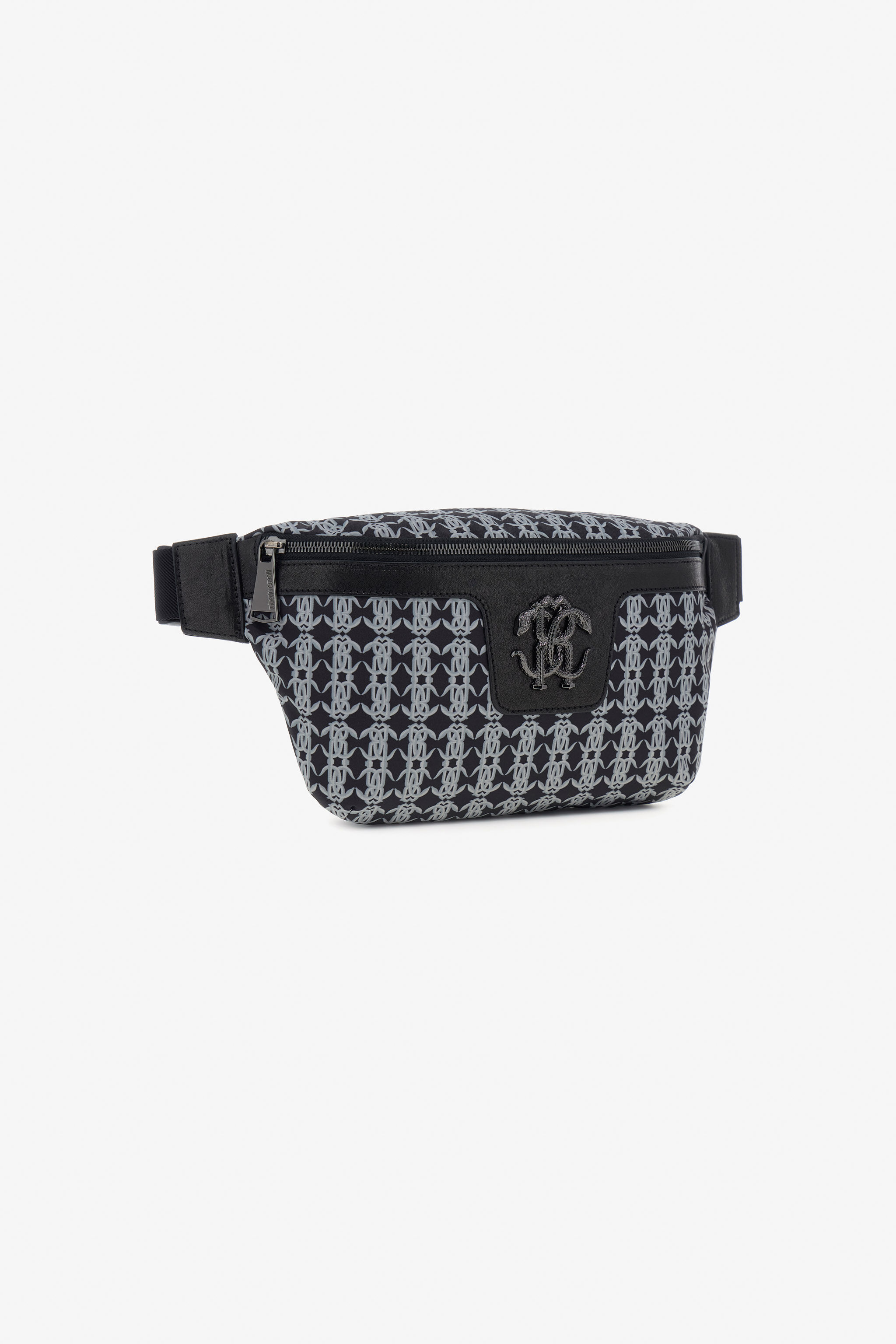 RC Fanny pack with Monogram Mirror Snake Black/Grey SRB003-FT169
