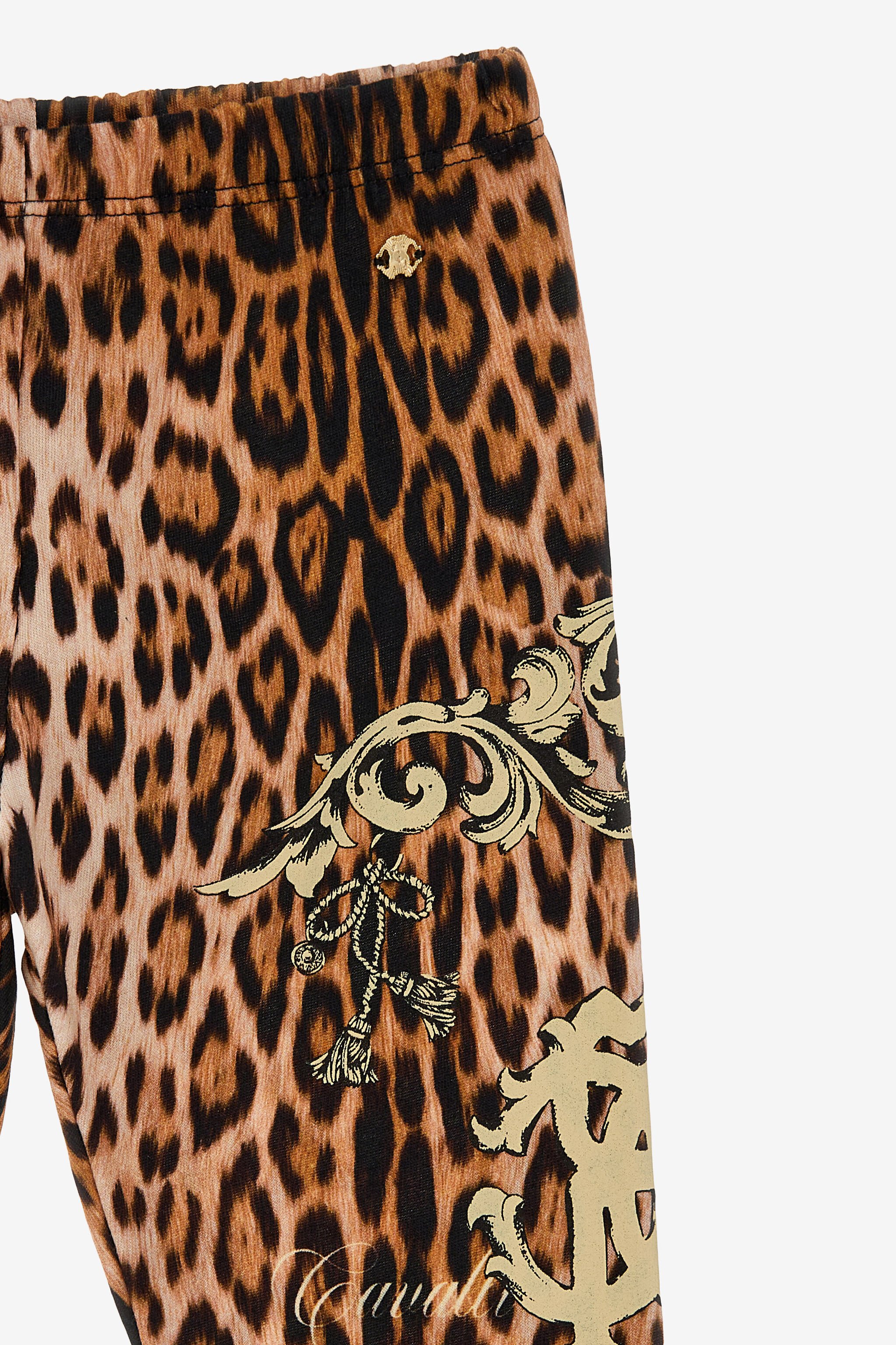 JU Jaguar Skin print pants Hellbraun SJT200-JFF65