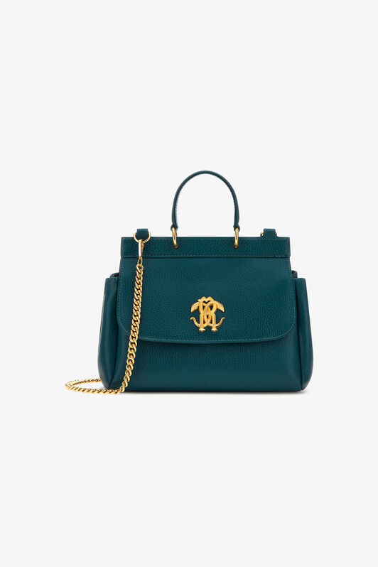 RC Mirror Snake Shoulder Bag Grün/Gold KOB00C-PZA12