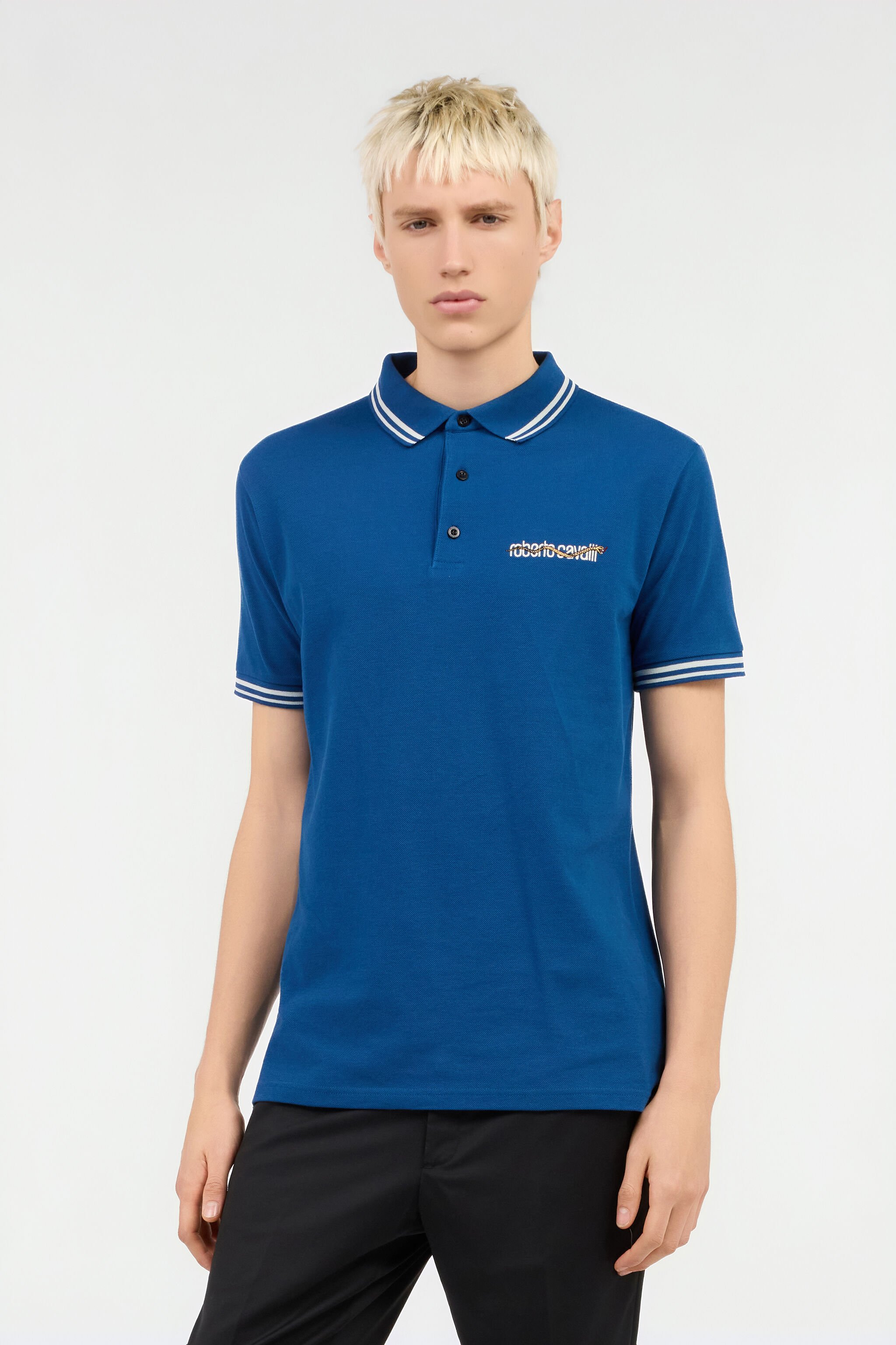 RC Polo Stampa Marble RC Polo Stampa Marble BLUE ROT60G-KB003