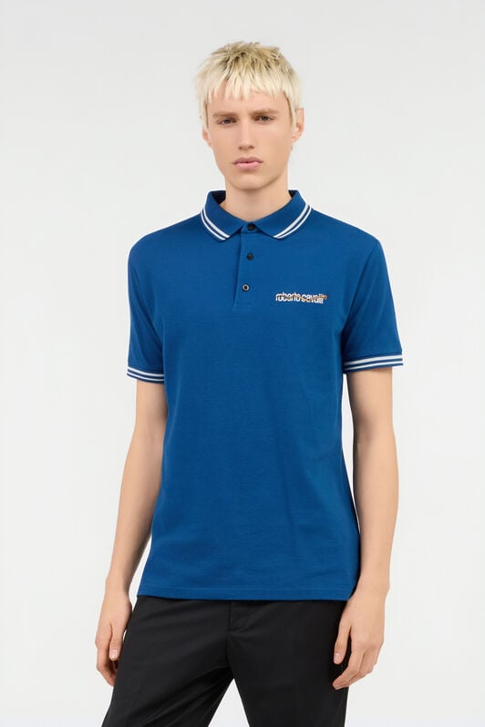 RC Polo Stampa Marble RC Polo Stampa Marble BLUE ROT60G-KB003