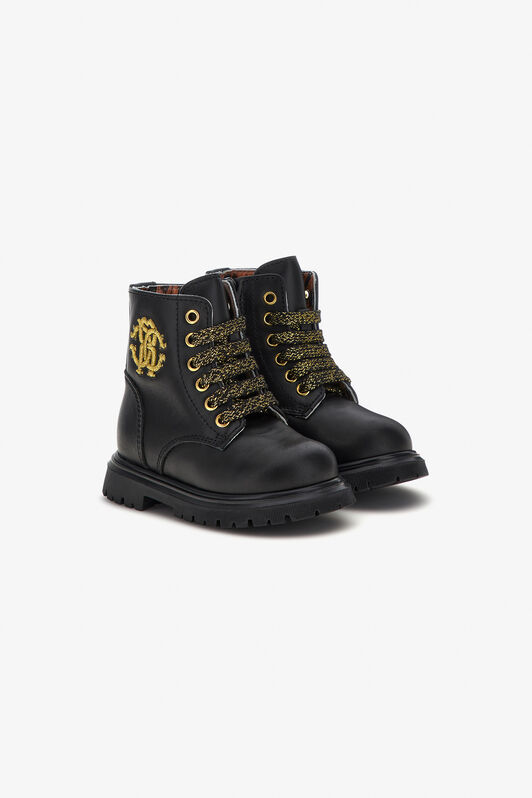 JU Boot Black/Gold RJS01Q-PZJ02
