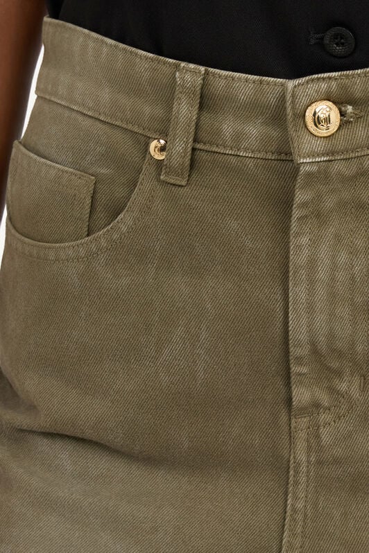JC Olive Green Cropped Jeans JC Olive Green Cropped Jeans VERDE 185 VFJ033-VF242