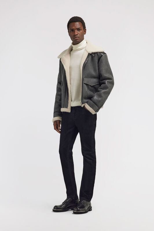 RC Regular Turtleneck Sweater White SRM621-MA006
