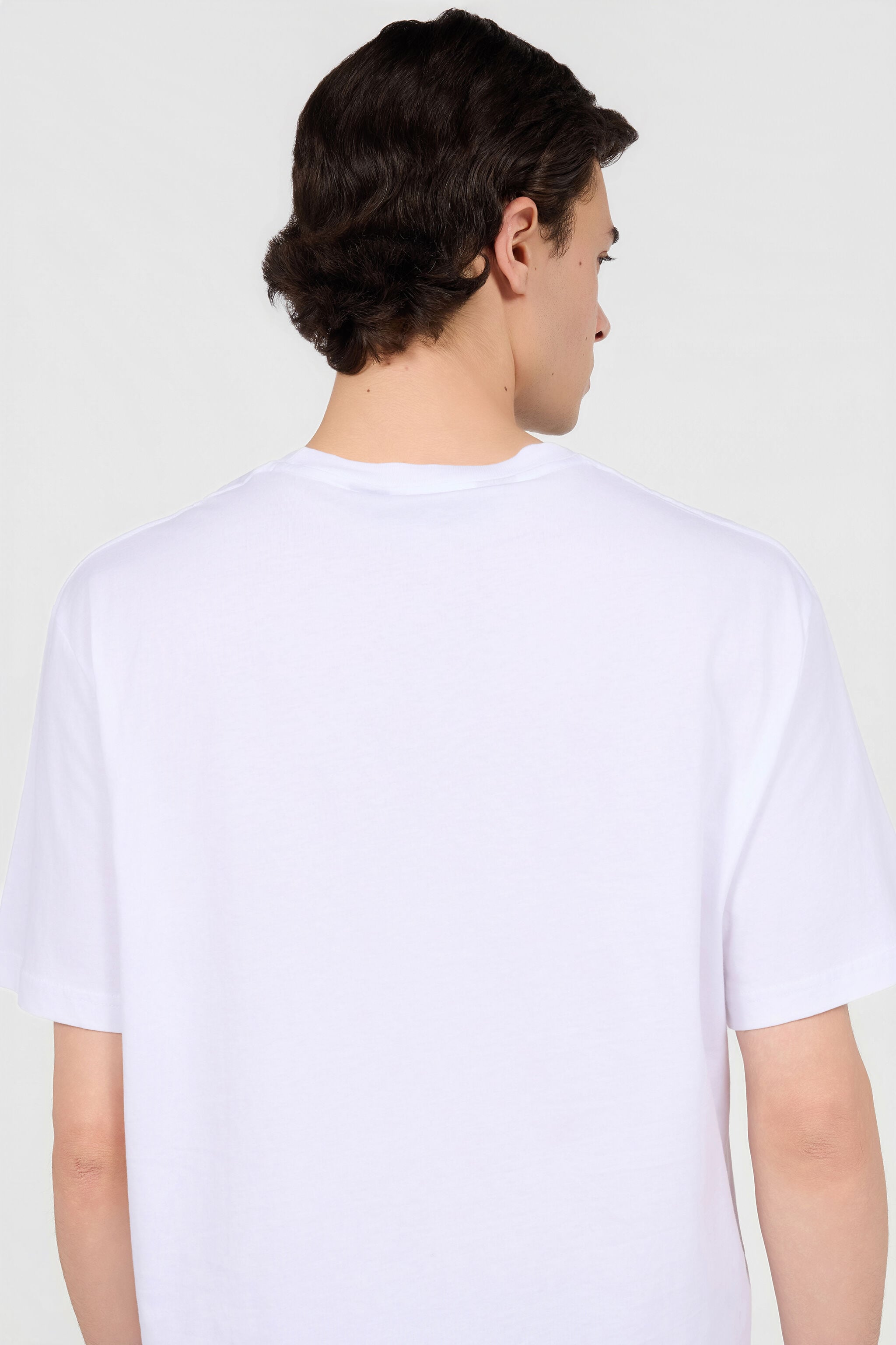 JC White T-Shirt with Logo WHITE Q61255-Q0158