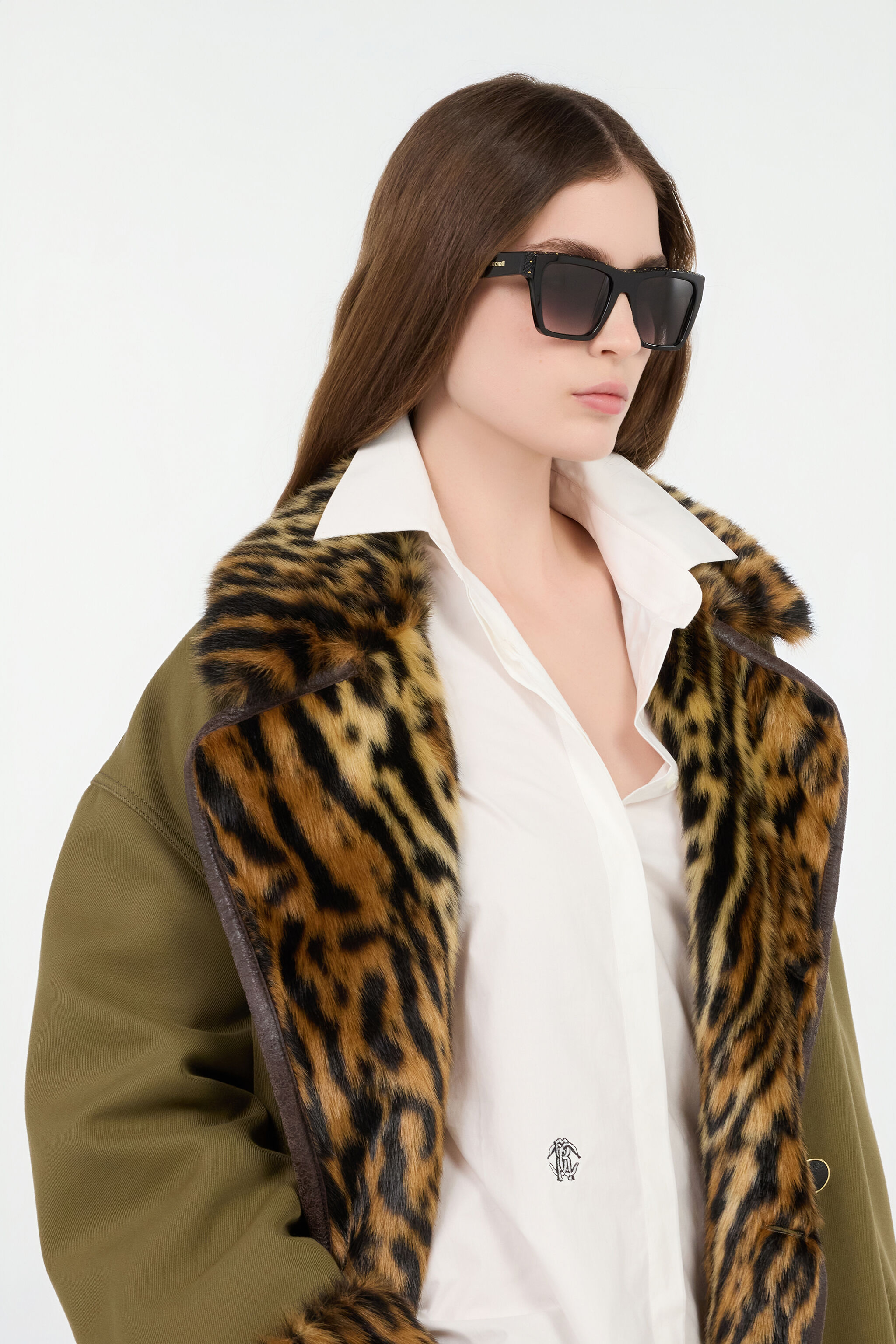 RC Rectangular front shape sunglasses RC Rectangular front shape sunglasses SHINY BLACK VALD09-ID247