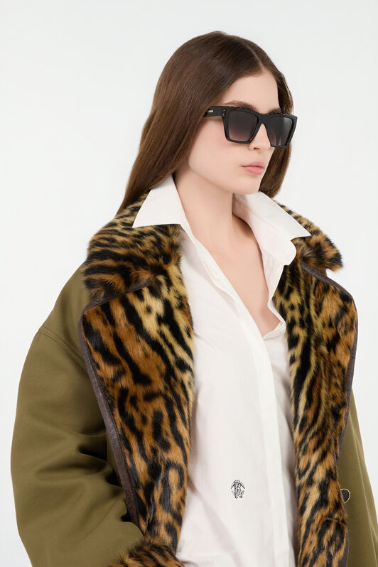 RC Rectangular front shape sunglasses RC Rectangular front shape sunglasses SHINY BLACK VALD09-ID247