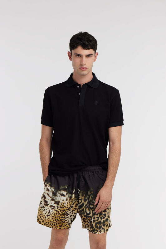 RC RC logo Polo Black SRT64B-KB002