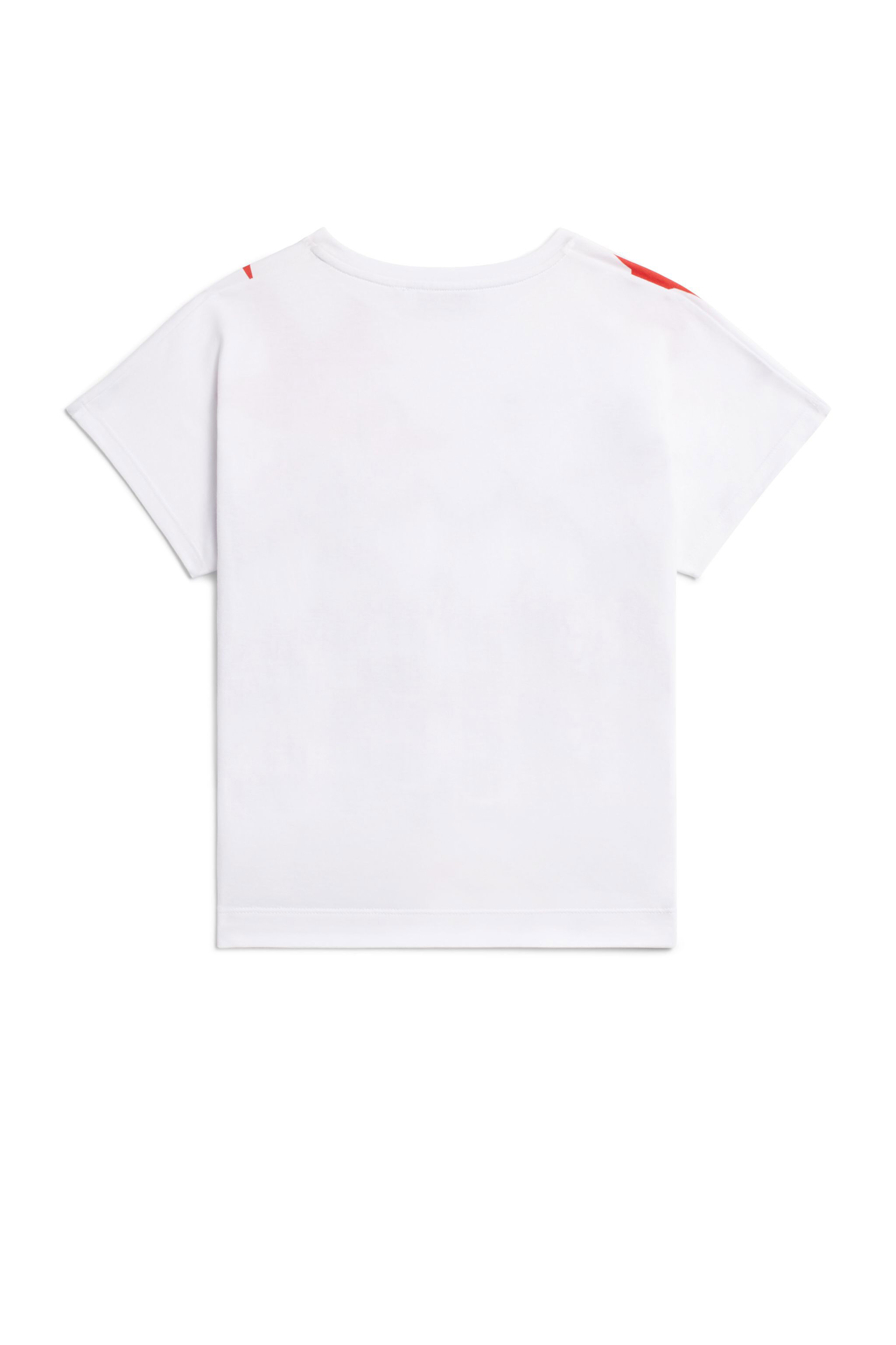 JU T-shirt à imprimé Zebra Foulard RED/MULTICOLOR IJT600-JMQ74