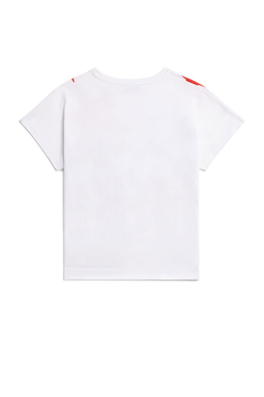 JU T-shirt à imprimé Zebra Foulard JU T-shirt à imprimé Zebra Foulard RED/MULTICOLOR IJT600-JMQ74